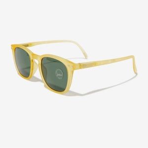 Izipizi Paris Flash Lights Kids Iconic Trapeze Sunglasses in Yellow